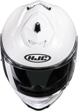 Full-Face Motorcycle Helmet Hjc I71 Advanced Polycarbonate Pearl White Size 10 Xl