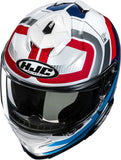 Full-Face Motorcycle Helmet Hjc I71 Advanced Polycarbonate Mc21 Viz Size 08 M