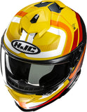 Full-Face Motorcycle Helmet Hjc I71 Advanced Polycarbonate Mc3Sf Viz Size 10 Xl