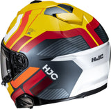 Full-Face Motorcycle Helmet Hjc I71 Advanced Polycarbonate Mc3Sf Viz Size 09 L