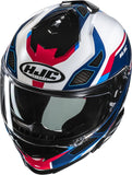 Full-Face Motorcycle Helmet Hjc I71 Advanced Polycarbonate Mc21 Zest Size 08 M