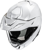 Flip-Up Motorcycle Helmet Hjc I80 Advanced Polycarbonate Pearl White Size 08 M