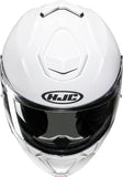 Flip-Up Motorcycle Helmet Hjc I91 Advanced Polycarbonate Composite Pearl White Size 12 Xxxl