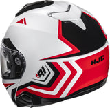 Flip-Up Motorcycle Helmet Hjc I91 Advanced Polycarbonate Composite Mc1 Tricus Size 07 S