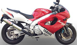 Exhaust Tip With Noise Certification Tondo Stainless Steel - Gpr Compatible With Yamaha Yzf 1000 R Thunderace (1996-2003)