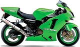 Exhaust Tip With Noise Certification Tondo Stainless Steel - Gpr Compatible With Kawasaki Zx 12R (2000-2006)