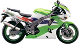 Exhaust Tip With Noise Certification Tondo Stainless Steel - Gpr Compatible With Kawasaki Zx-6R (1995-1997)