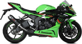 Exhaust Tip With Noise Certification Ak-1 Carbon Carbon - Mivv Compatible With Kawasaki Ninja Zx-6 R (2021-2024)