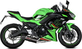 Complete Exhaust System Without Catalytic Converter And Without Sound Certification Oval Carbon Carbon - Mivv Compatible With Kawasaki Z 650 (2024)