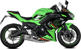 Complete Exhaust System Without Catalytic Converter And Without Sound Certification Delta Race Stainless Steel Carbon - Mivv Compatible With Kawasaki Ninja 650 (2024)