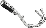 Complete Exhaust System Without Catalytic Converter And Without Sound Certification Mk3 Carbon - Mivv Compatible With Kawasaki Z 650 (2024)