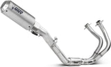 Complete Exhaust System Without Catalytic Converter And Without Sound Certification Mk3 Stainless Steel - Mivv Compatible With Kawasaki Ninja 650 (2024)