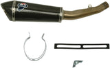 Exhaust Tip With Noise Certification Conical Carbon Carbon Cap - Termignoni Compatible With Kawasaki Z 750 (2007-2011)