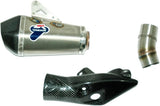 Exhaust Tip With Noise Certification Relevance Titanium Carbon Cap - Termignoni Compatible With Kawasaki Zx-10R (2010-2012)