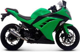 Exhaust Tip Without Sound Certification Relevance Carbon Steel Cap - Termignoni Compatible With Kawasaki Ninja 300 R (2012-2017)