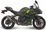 Exhaust Tip Without Sound Certification Gp2R-Rht Titanium Aluminium Cap - Termignoni Compatible With Kawasaki Ninja 400 (2018-2020)