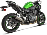 Exhaust Tip Without Sound Certification Relevance Titanium Carbon Cap - Termignoni Compatible With Kawasaki Z 900 (2017-2020)
