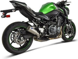 Exhaust Tip Without Sound Certification Gp2R-R Stainless Steel - Termignoni Compatible With Kawasaki Z 900 (2017-2020)