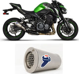 Exhaust Tip Without Sound Certification Gp2R-R Stainless Steel - Termignoni Compatible With Kawasaki Z 900 (2017-2020)