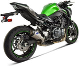 Exhaust Tip Without Sound Certification Relevance D70 Titanium Carbon Cap - Termignoni Compatible With Kawasaki Z 900 (2017-2020)