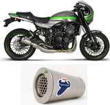 Exhaust Tip Without Sound Certification Gp2R-R Stainless Steel - Termignoni Compatible With Kawasaki Z 900 Rs (2018-2020)