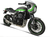 Exhaust Tip Without Sound Certification Gp Carbon - Termignoni Compatible With Kawasaki Z 900 Rs (2018-2020)