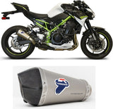 Exhaust Tip Without Sound Certification Relevance Titanium Carbon Cap - Termignoni Compatible With Kawasaki Z 900 (2020)