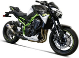 Exhaust Tip Without Sound Certification Gp2R-Rht Titanium Aluminium Cap - Termignoni Compatible With Kawasaki Z 900 (2020)