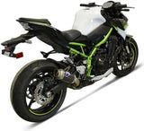 Exhaust Tip Without Sound Certification Gp Carbon - Termignoni Compatible With Kawasaki Z 900 (2020)