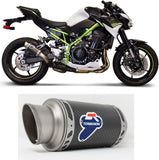 Exhaust Tip Without Sound Certification Gp Carbon - Termignoni Compatible With Kawasaki Z 900 (2020)