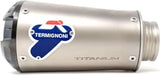 Exhaust Tip Without Sound Certification Gp2R-Rht Titanium Aluminium Cap - Termignoni Compatible With Kawasaki Zx 10R - Rr (2020-2023)