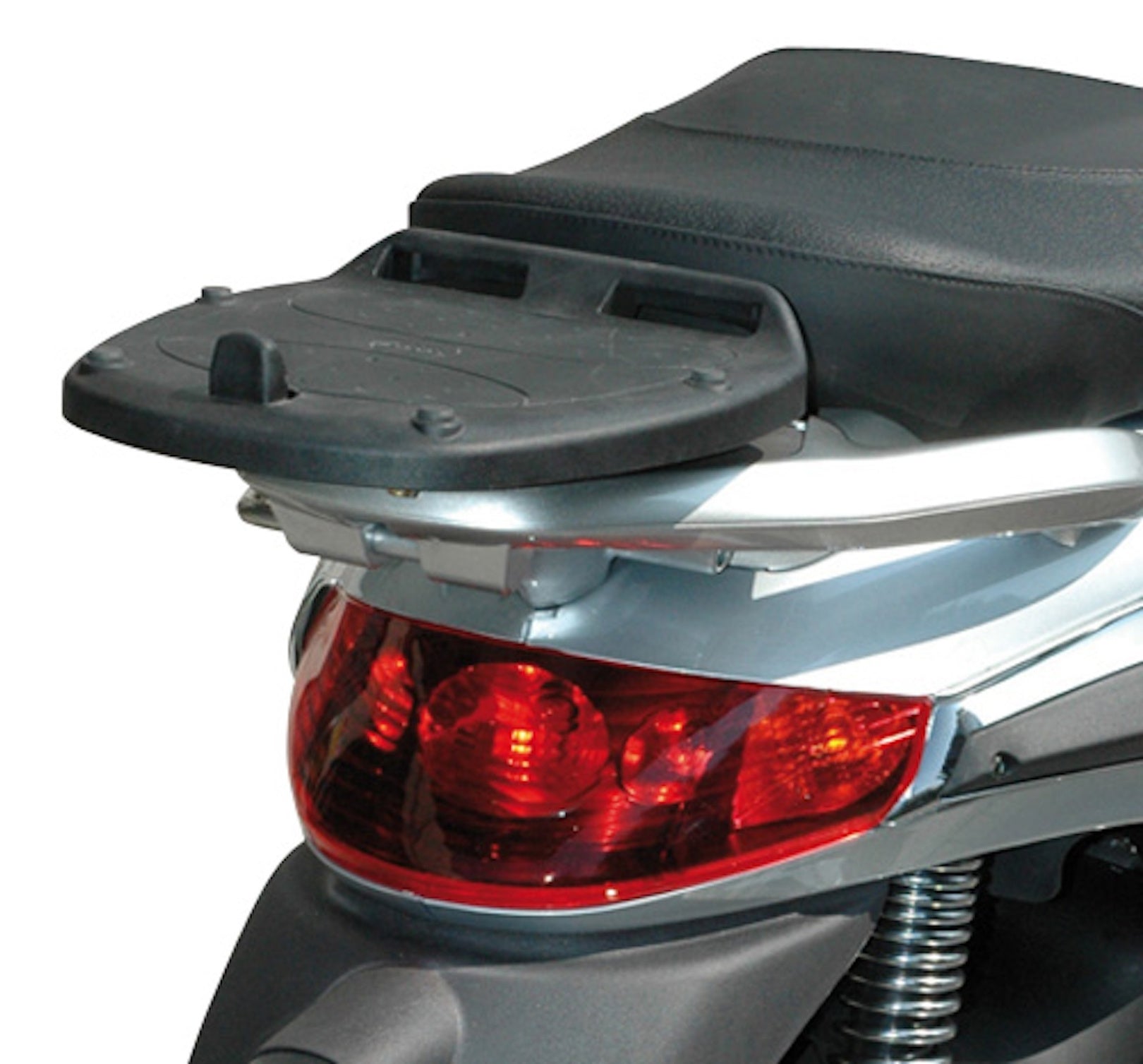 Top Case K47Nt Manta 47 Lt + Rear-Rack Monolock - Kappa Moto Compatible With Piaggio Beverly 400 (2005-2007)
