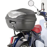 Top Case K30N + Rear Rack - Kappa Moto Compatible With Honda Super Cub C125 (2018-2021)