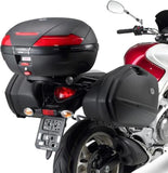 Top Case Kgr33 + Rear Rack Garda - Kappa Moto Compatible With Suzuki Gladius 650 (2009-2016)