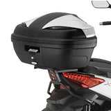 Top Case K42N 42 Lt + Rear-Rack Monolock - Kappa Moto Compatible With Mbk Skyliner 125 - 250 (2014)