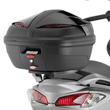 Top Case K29Nt 29 Lt + Rear-Rack Monolock - Kappa Moto Compatible With Suzuki Uh 125 Burgman L2 L3 (2006-2013)
