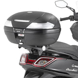 Top Case K29Nt 29 Lt + Rear-Rack Monolock - Kappa Moto Compatible With Kymco Downtown 125 - 350 I Abs (2015-2023)
