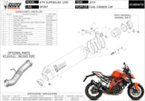 Non-Catalytic Connector Pipe - Mivv Compatible With Ktm Duke 1290 (2014-2019)