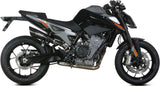 Exhaust Tip With Noise Certification X-M5 Steel Black Carbon - Mivv Compatible With Ktm 890 Duke (2020-2024)