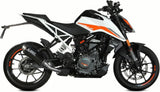 Complete Non-Catalytic Exhaust System With Sound Certification Gppro Carbon - Mivv Compatible With Ktm 125 Duke (2021-2023)