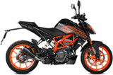 Exhaust Tip With Noise Certification X-M1 Steel Black - Mivv Compatible With Ktm 390 Duke (2021-2023)
