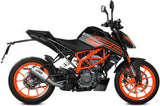 Uncatalysed Exhaust System Without Sound Certification Mk3 Stainless Steel - Mivv Compatible With Ktm 390 Duke (2021-2023)