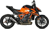 Exhaust Tip With Noise Certification Delta Race Stainless Steel Carbon - Mivv Compatible With Ktm Duke 1290 (2020-2024)