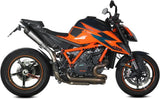 Dual Exhaust System With Sound Certification X-M5 Titanium Carbon - Mivv Compatible With Ktm Duke 1290 (2020-2024)