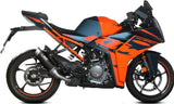 Exhaust Tip With Noise Certification Gppro Carbon - Mivv Compatible With Ktm Rc 390 (2021-2024)