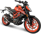 Exhaust Tip Without Sound Certification Gp2R-R Stainless Steel - Termignoni Compatible With Ktm 390 Duke (2017-2019)
