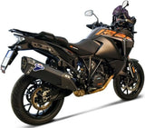 Exhaust Tip With Noise Certification Carbon T Carbon Cap - Termignoni Compatible With Ktm 1290 Super Adventure (2019-2020)