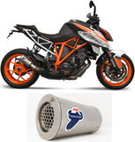 Exhaust Tip Without Sound Certification Gp2R-R Stainless Steel - Termignoni Compatible With Ktm 1290 Super Duke R (2017-2019)