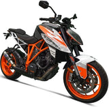 Exhaust Tip Without Sound Certification Gp Carbon - Termignoni Compatible With Ktm 1290 Super Duke R (2017-2019)