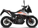 Exhaust Tip Without Sound Certification Gp2R-R Stainless Steel - Termignoni Compatible With Ktm 390 Adventure (2020-2021)